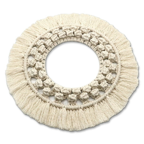 Tapiz colgante cuerda colgante de pared artesanía para el hogar Bohemio Boho decoración del hogar nórdico presente dormitorios dormitorios apartamentos Z150C Guardurnaity HA009158-03