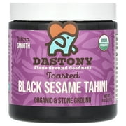 Dastony Organic Black Sesame Tahini, Raw & Stone Ground, 8 oz (227 g)