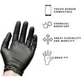 thumbnail image 2 of OMWAH Nitrile Gloves - Professional Heavy Duty Latex Free Disposable Gloves Snug Fit - Box of 100 Gloves (Extra Large), 2 of 5