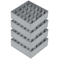 thumbnail image 1 of Organizador de cajones Joyoldelf de 24 celdas para calcetines y ropa interior, paquete de 4, 1 of 7