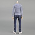 thumbnail image 3 of 1/6 femenina ropa de muñeca, + chaleco + jeans + cinturón + botas completo, de moda para de acción de 12 '' , T, 3 of 9