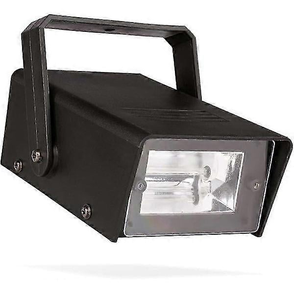 BMS50 Mini Strobe 25W Ceiling/Wall Mount Flash Light Set with Clamp, Adjustable Flash Rate, Perfect for Birthday Parties
