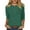 Green Tops, variant on Htigea Womens 3/4 Long Sleeve Shirts Casual Crew Neck Henley Shirt Loose Tunic Tops Soft Cozy Pullovers Khaki L