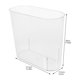 thumbnail image 2 of unbranded Papelera Sin Transparente De Plástico Pet Ideal Para Hogar Oficina Y Dormitorio, 2 of 7