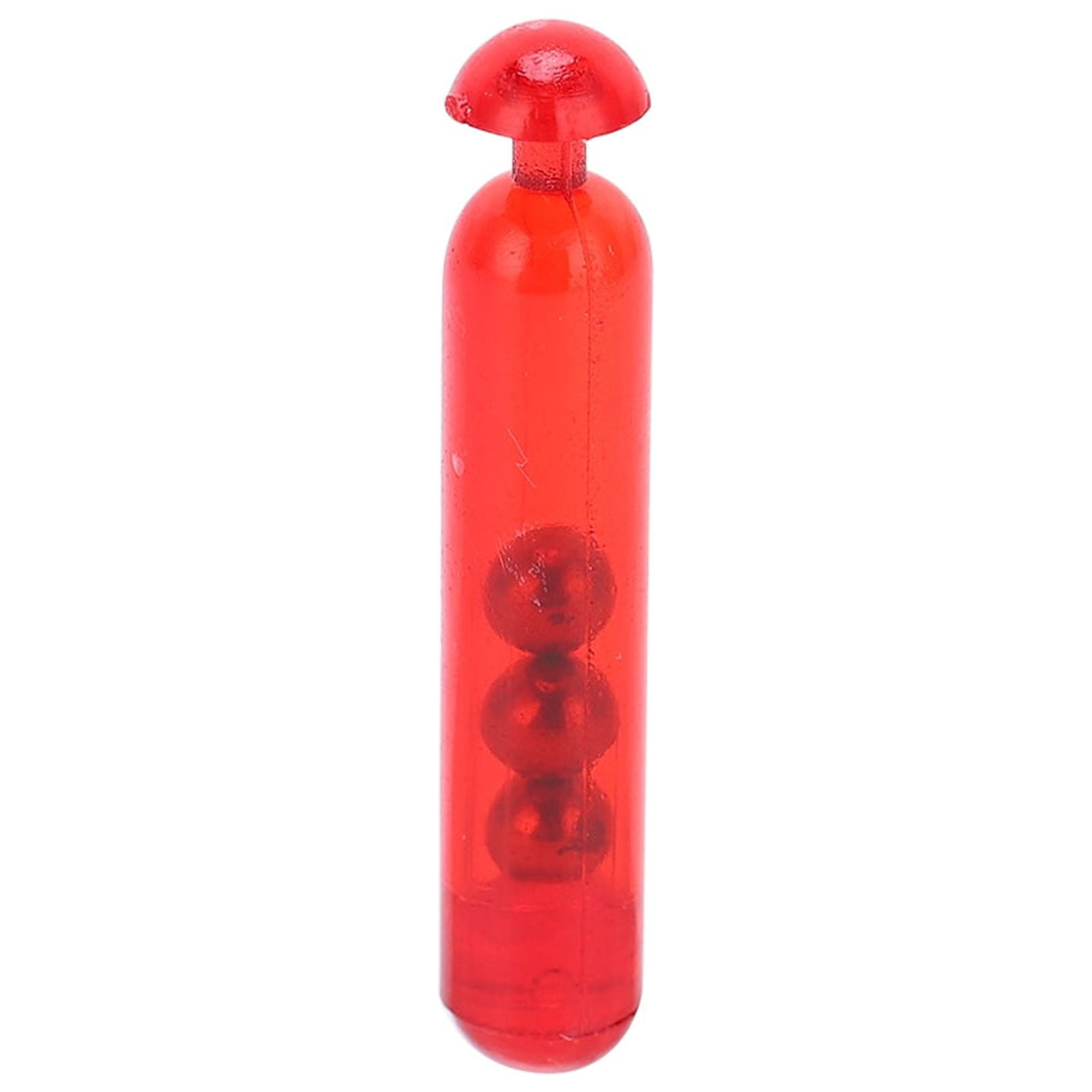 50-Piece Fishing Lure Rattles Insert Tube Sound Bar Shake Attract Fly Tie Red (1.02 inches / 25.9 mm)