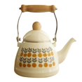 thumbnail image 2 of Hervidor de agua portátil perfecl para café con mango de madera tetera para senderismo, 2 of 8