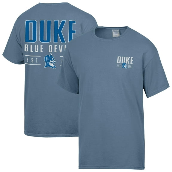 Men's ComfortWash  Blue Duke Blue Devils Big Name T-Shirt