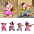 thumbnail image 3 of Dollhouse Miniatura Maiale Porcellana OProductos Laboratorial Materiales De Ciencia Toca el violin b, 3 of 9