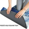 thumbnail image 3 of Colorful Tie Dye Pattern Hot Yoga Mat Towel Non Slip for Hot Yoga - Quick-Drying Yoga Mat Cover with 4 Corner Pockets with Travel Bag - Hot Yoga Towel Non Slip Grip Moisture Wicking Sweat 70"x26", 3 of 6