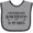 Heather and Black, variant on Inktastic Celebrate Juneteenth Boys or Girls Baby Bib