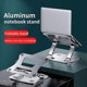 thumbnail image 2 of Foldable Tablet Holder Laptop Stand Aluminium Notebook Support for MacBook Air Under, 2 of 4