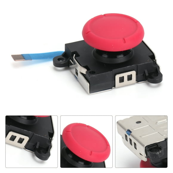 Ccdes Reemplazo de Joystick, resistente al desgaste, compacto, portátil, fácil de reemplazar, cómodo y ligero, Thumb Stick para Switch Joycon Controller