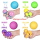 thumbnail image 2 of 4 Pcs Colorful Stress Balls For Adults And Kids,squeeze Color Change Ball Fidget Toy,relieve Stress Sensory Squishy Balls For Teens Girls And Boys,ant, 2 of 3