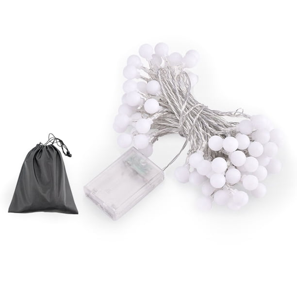 Luces De Cadena Guirnalda de bolas para acampar al aire libre lámpara de decoración de fiesta impermeable para el hogar y la habitación Sywqhk Para Estrenar