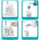 thumbnail image 4 of Dispensador de enjuague bucal Bivclaz Glass 500 ml con portavasos blanco, 4 of 7