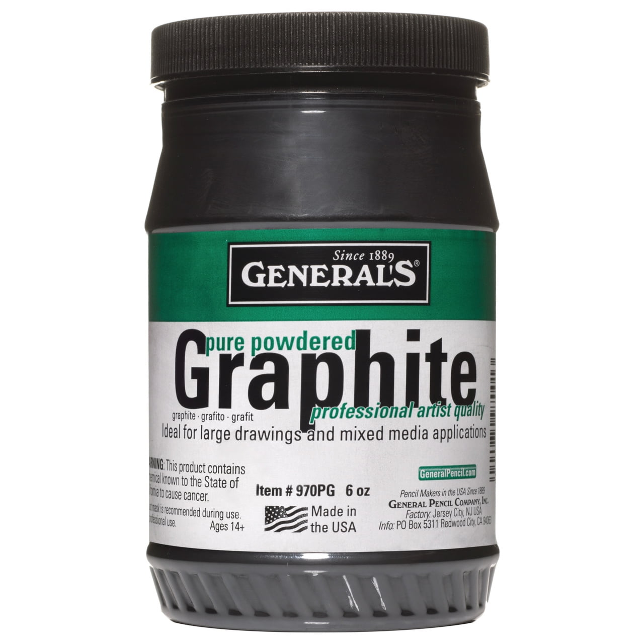 General's Powdered Graphite 6oz