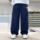 thumbnail image 5 of Pantalones largos para niños, pantalones deportivos de otoño e invierno de color sólido, pantalones casuales de pana, pantalones sanitarios para niños, pantalones de poliéster para niños, 5 of 7