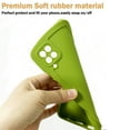 thumbnail image 6 of for Samsung Galaxy A12 Curly Wave Frame Shape Soft Case Candy Color Camera Lens Protection Slim Shockproof Phone Case Cover For Galaxy M12 6.5 Inch(Green), 6 of 7
