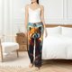 thumbnail image 4 of Balery Prairie Meditating Raccoon Pantalones de pijama para mujer, pijamas ultraligeros, pantalones de estar por casa-Large, 4 of 6