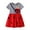 Red, variant on Dress for Girls Toddler Kids Girls Summer Ladybug Print Short Sleeve Casual Dress Breathable Lightweight Dresses Girls' Dresses Red 2 Years