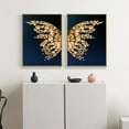 thumbnail image 4 of ¡Ofertas especiales! Lienzo con alas de mariposa, cuadro decorativo sencillo para colgar en el porche, sala de estar, 40 x 60 cm. ¡Liquidación de arte enmarcado!, 4 of 8