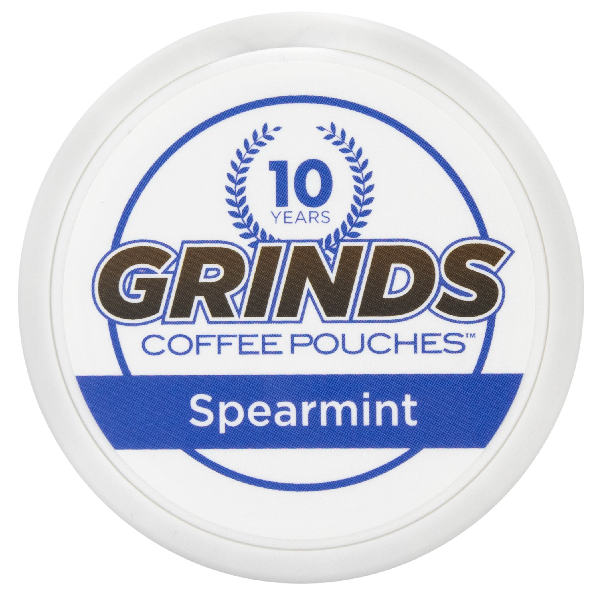 Grinds Coffee Pouches 3 Cans of Spearmint Tobacco Free, Nicotine