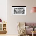 thumbnail image 3 of Historic Framed Print, [Advertisement for The Dexter Rocker, illustrated with rocker in open and in folded positions], 17-7/8" x 21-7/8", 3 of 9