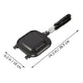 thumbnail image 2 of OULII Sandwich Press Stovetop Aluminum Non-stick Tool for Kitchenware 1Pcs, 2 of 8