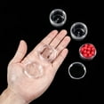 thumbnail image 5 of 240 pc Plastic Bead Containers Seed Beads Containers Round 3.9cm in diameter 2.2cm high Capacity: 10ml(0.34 fl. oz), 5 of 6