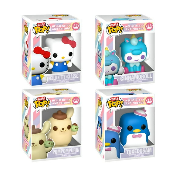 Figura Coleccionable Funko Bitty Pop Sanrio Hello Kitty 4 Piezas