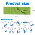 thumbnail image 2 of Pieza Toalla de enfriamiento Toalla de Fitness Toalla de enfriamiento para enfriamiento instantáneo con 4 Bolsas Impermeables Toalla Deportiva de Microfibra para Acampar Senderismo Yoga Golf Viajes, 2 of 6