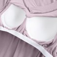 thumbnail image 3 of Ailaofu Women's Casual Modal Pullover Sweatshirts V Neck Comfort Active T-Shirt Tops, 3 of 4