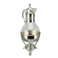 thumbnail image 1 of Ensemble de Cafetière en Verre, Cafetière Turque Vintage avec Filtre en Acier Inoxydable Réutilisable, Cafetière à Verser, Théière, Tasses en Métal, Plateau, 1 of 7