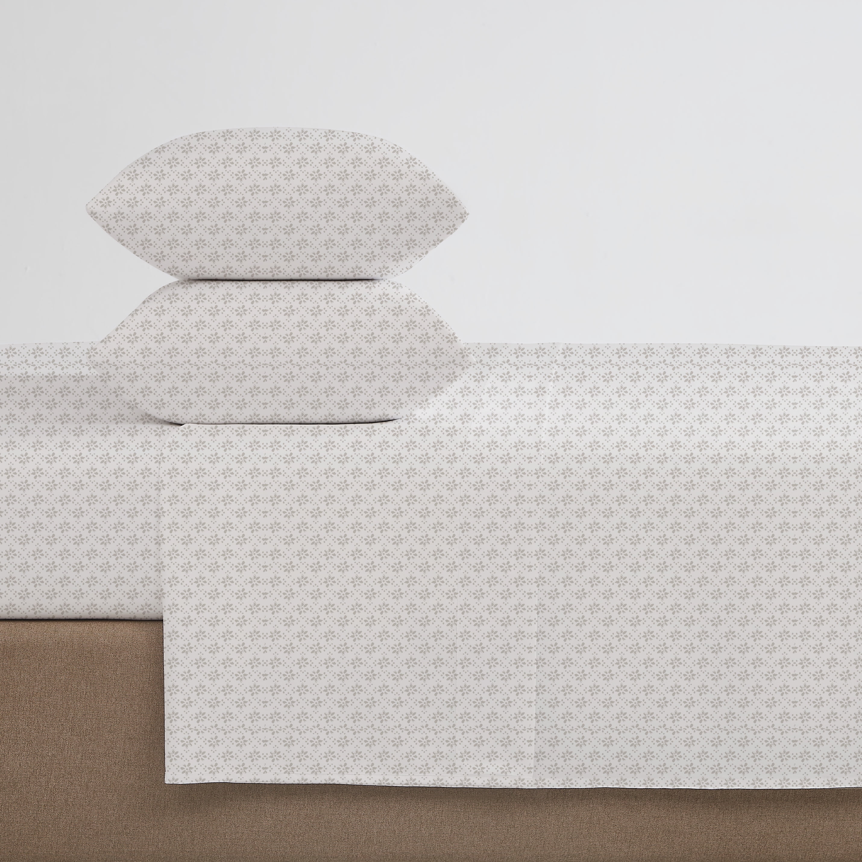 Hometrends 400 Thread Count 100% Cotton Sheet Set - Sateen, Size: Twin - King