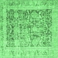 thumbnail image 1 of Ahgly Company Indoor Square Persian Emerald Green Traditional Area Rugs, 5' Square, 1 of 4