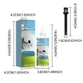 thumbnail image 4 of Remover Gel No Deep Stain Cleaner With Brush On Tile Grout Silicone Sealant Bathroom Kitchen 100ml, 4 of 9