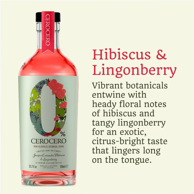Think, Hibiscus & Lingonberry Non Alcoholic Gin Alternative, 700