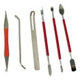 thumbnail image 1 of Práctica herramienta de reparación de saxofón, duradera, fácil de usar, herramienta de mantenimiento de madera para piezas de repuesto de 6 piezas Gloria Reparación de saxofones, 1 of 7