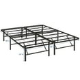 thumbnail image 2 of Modway Horizon Queen Modern Style Stainless Steel Bed Frame in Brown, 2 of 8