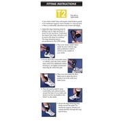 Active Ankle T2 Ankle Brace, White, Large