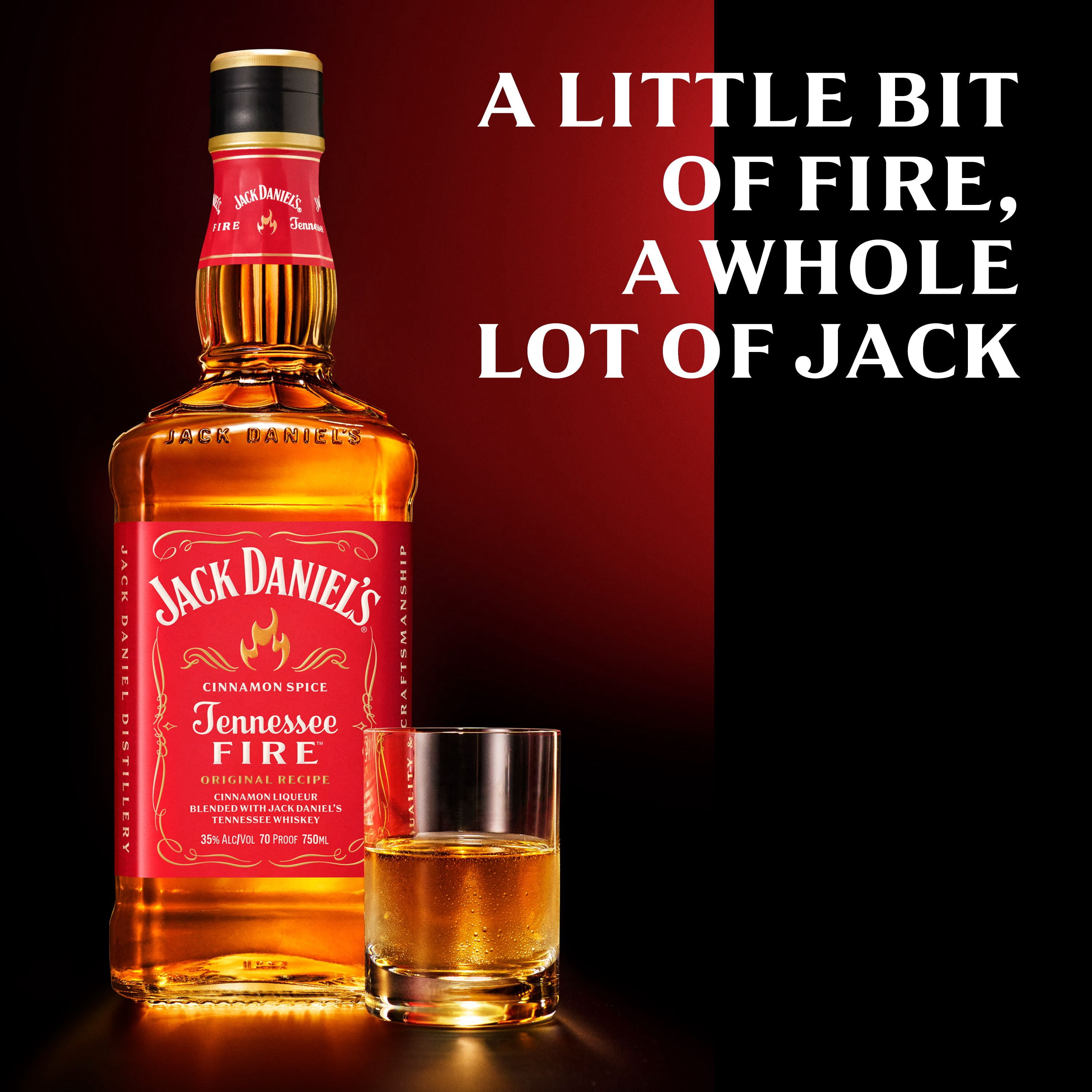 Jack Daniel's Tennessee Fire Whiskey Specialty, 750 mL, 70 Proof
