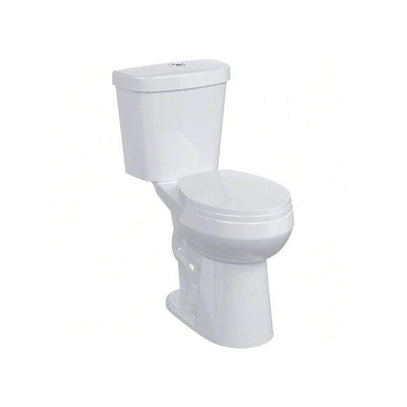 19in/21in Toilet. Round/Elongated Toilets For Bathrooms. ADA Toilet With Dual Flush. Top Switch Toilets For Bathrooms With Soft Close Seat. Universal Height With 1.28 Siphonic Flush Cotton White