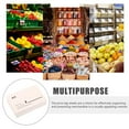 thumbnail image 4 of WRITWAA 100pcs Beige Blank Paper Price Tags for Product Display and Information Labeling, Sale Tags for Retail Use, 4 of 5