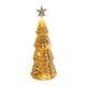 thumbnail image 3 of Árbol de Navidad de cristal con luces, centro de mesa, árbol de Navidad decorativo de mesa Estilo C, 3 of 9