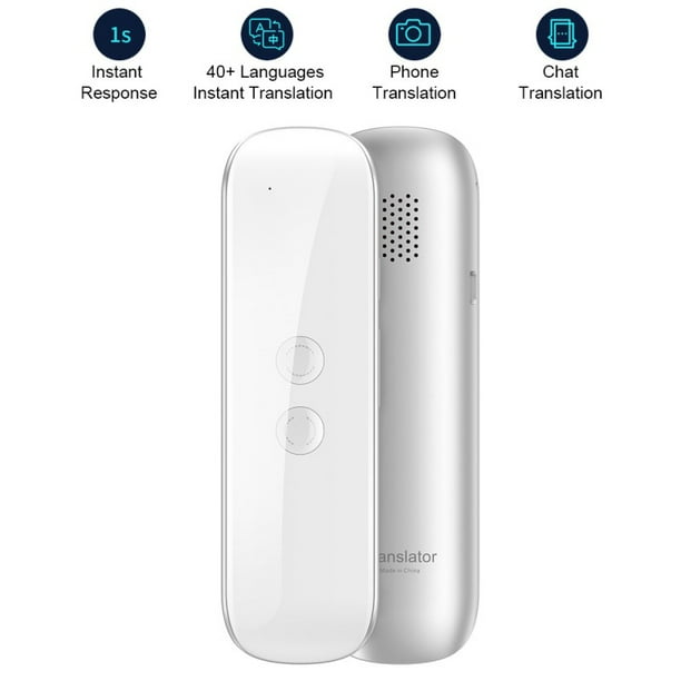 Fysho 3 In 1 Smart Voice Translator Device Voice Text Photographic Bluetooth Language Translator Instant Offline Support 40 Languages Walmart Com Walmart Com