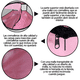 thumbnail image 2 of Corral para Perros con Valla Plegable Rosa Malubero Malu1587, 2 of 2
