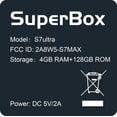 thumbnail image 4 of Newest SuperBox S7 Ultra 2026 Fully Loaded, 4G RAM+128G ROM Super Box S7ultra with Voice Remote& 7-day Time Shift, Premium 6K, Easy Setup Guide (Parental Control Time Included), 4 of 11