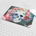 thumbnail image 5 of CafePress - Flowers And Skull Mousepad - Non-slip Rubber Mousepad, Gaming Mouse Pad, 5 of 6