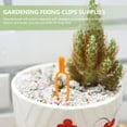 thumbnail image 3 of 200pcs Gardening Plant Fixing Clips Plastic Fastening Vines Clamps Watermelon Vine Forks, 3 of 9
