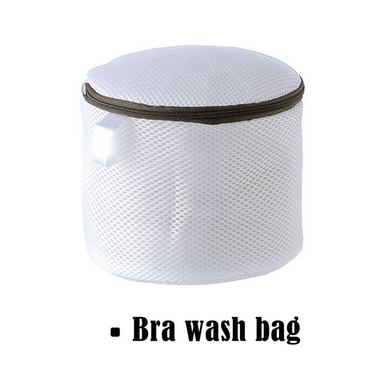 Linen Closet Bins 1Pcs Durable Fine Mesh Laundry Bags for Delicates with Zipper Travel Storage Organize Bag Clothing Washing Bags for Washing Machine